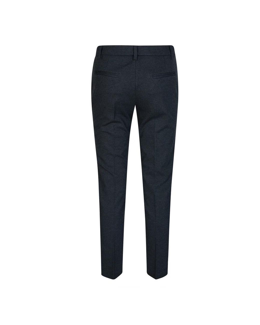 Pinko Blue Slim-Fit Trousers