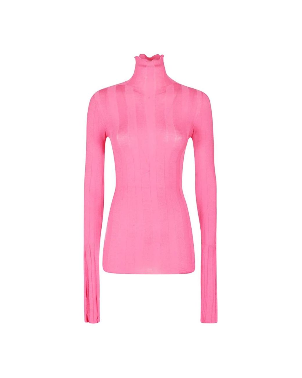 Sportmax Pink Knitted Dresses