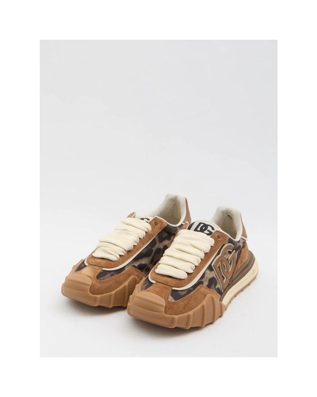 Dolce & Gabbana Brown Sneakers