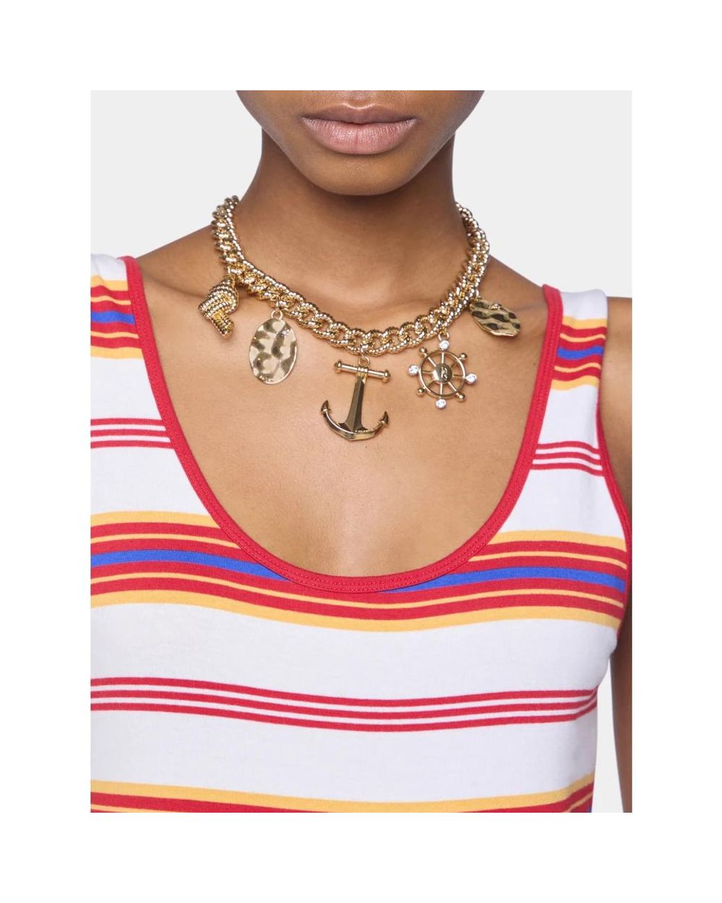 Necklaces Rabanne de color Metallic