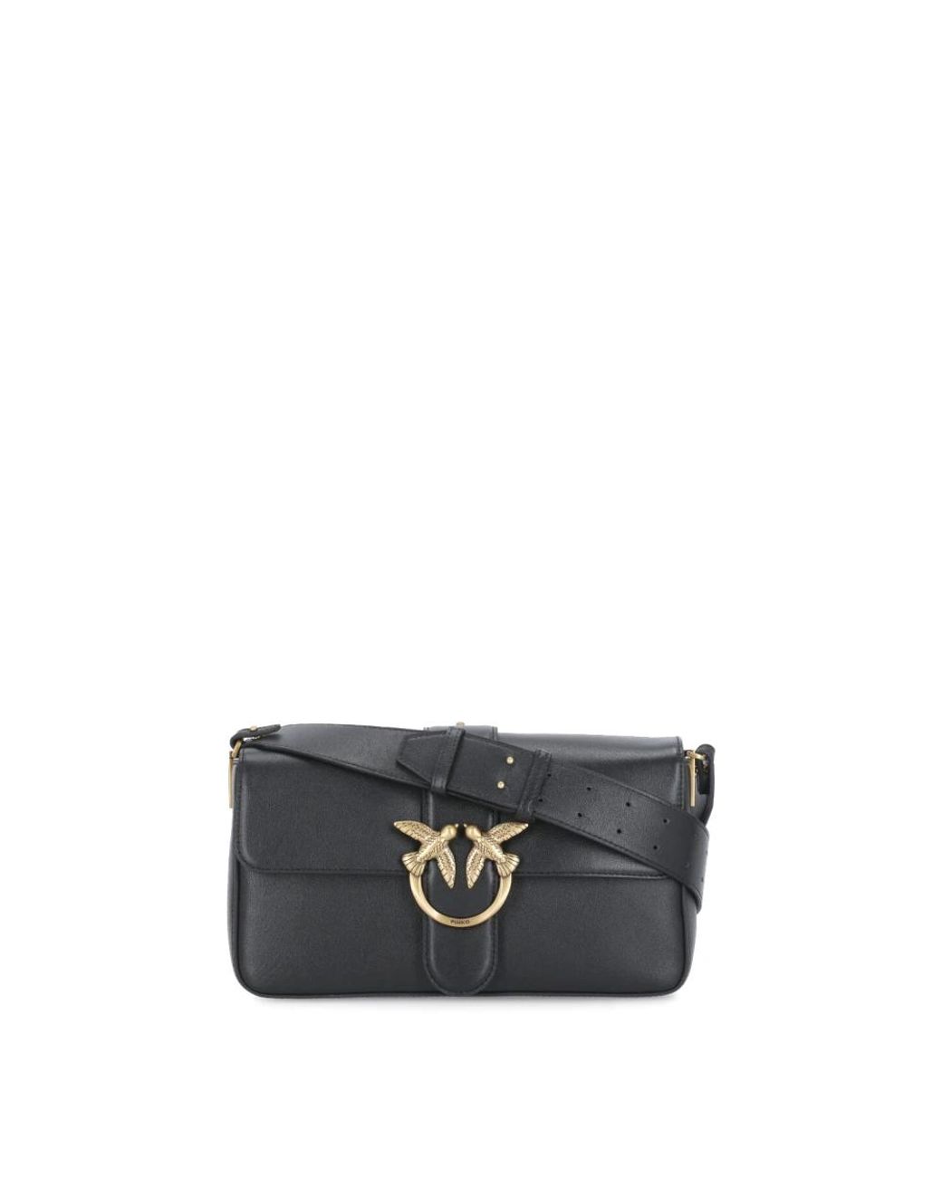 Pinko Gray Shoulder Bags