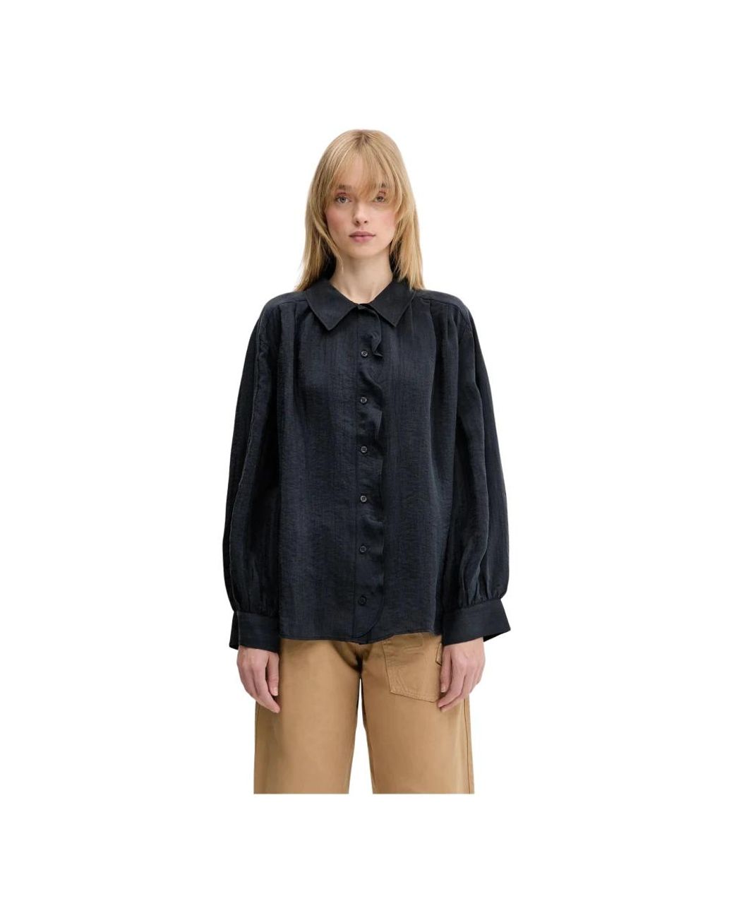 Shirts Samsøe & Samsøe de color Black