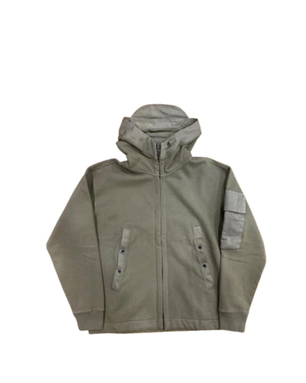 C P Company Green Zip-Throughs for men
