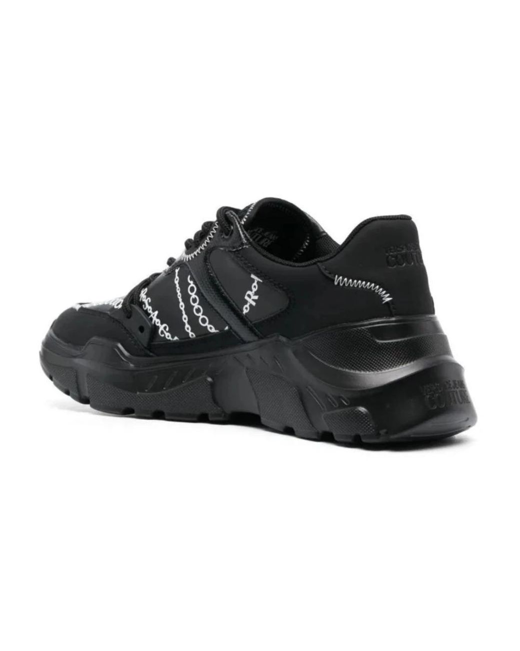 Versace Jeans Couture Black Sneakers for men