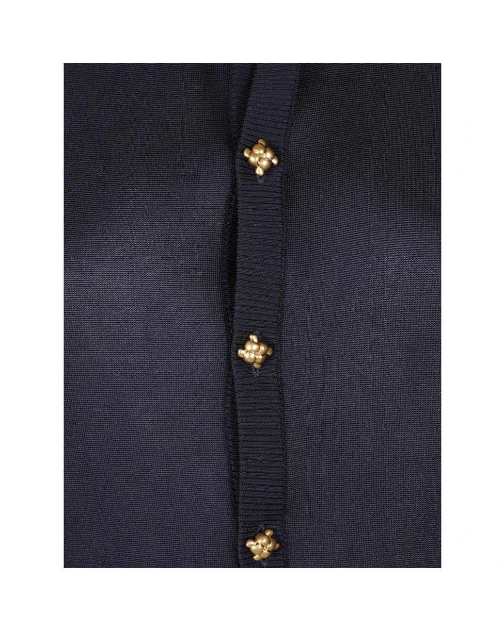 Bottega Veneta Blue Cardigans