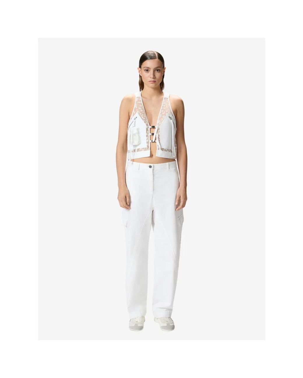 Pinko White Waistcoats