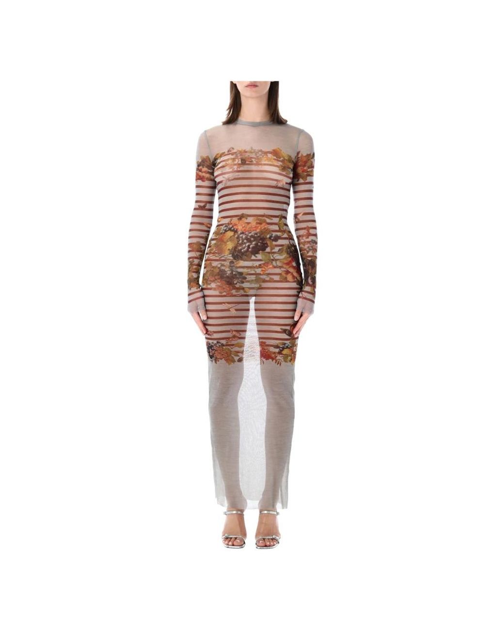 Jean Paul Gaultier Brown Maxi Dresses
