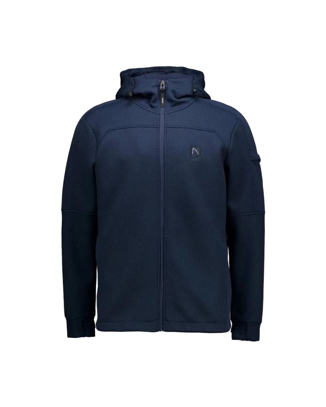Chasin' Adan Zip Vest in het Blue voor heren