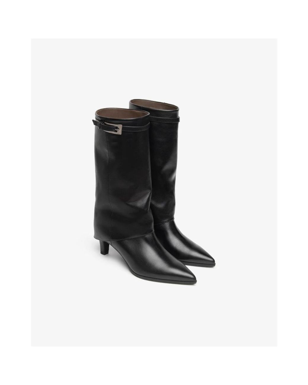 Nero Giardini Black Heeled Boots