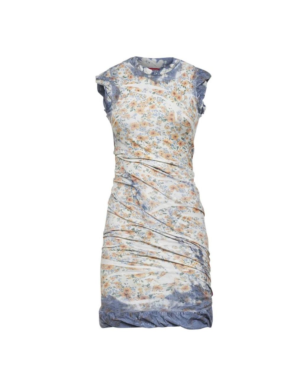 DIESEL Blue Short Dresses