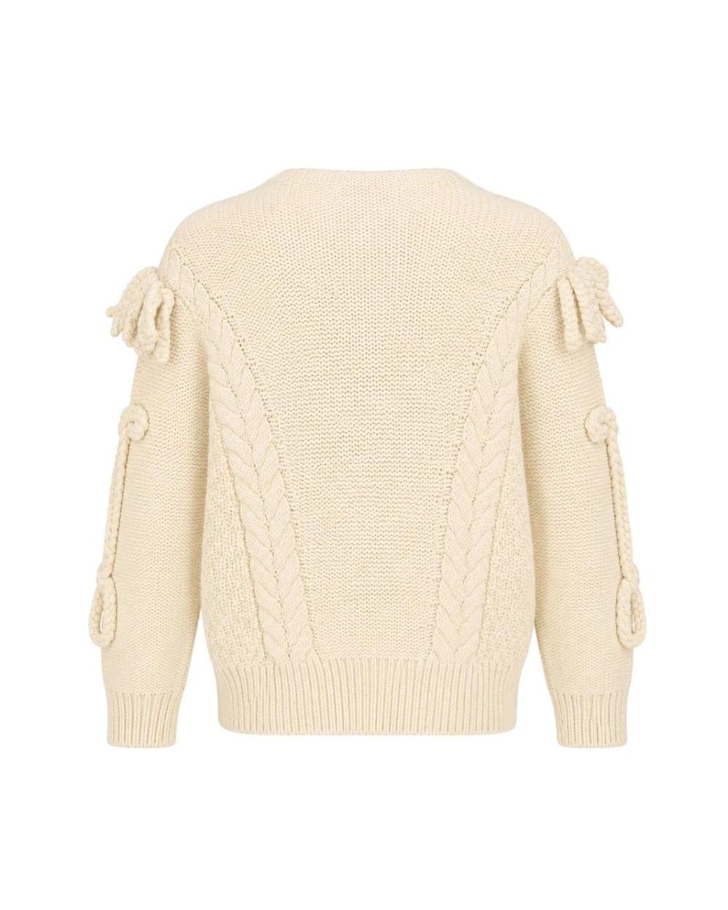 Isabel Marant White Round-Neck Knitwear