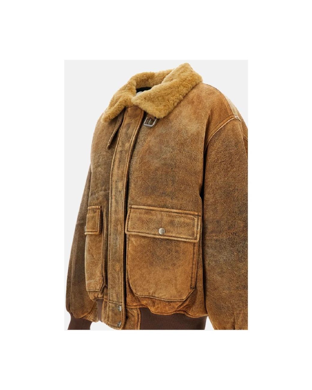 Bomber Jackets Halfboy en coloris Brown