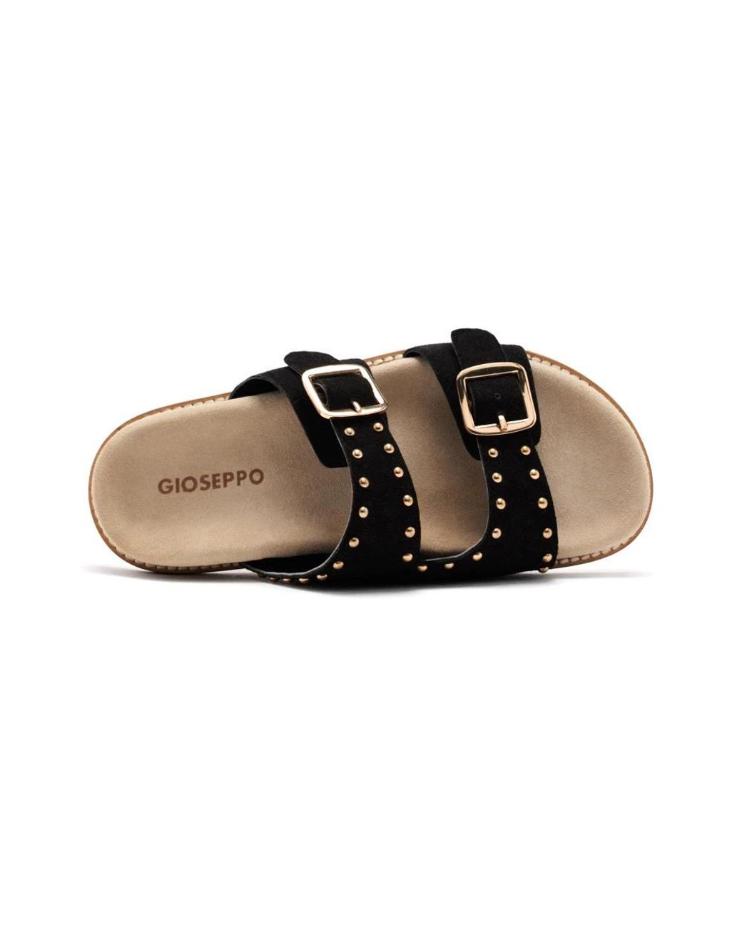 Gioseppo Black Sliders