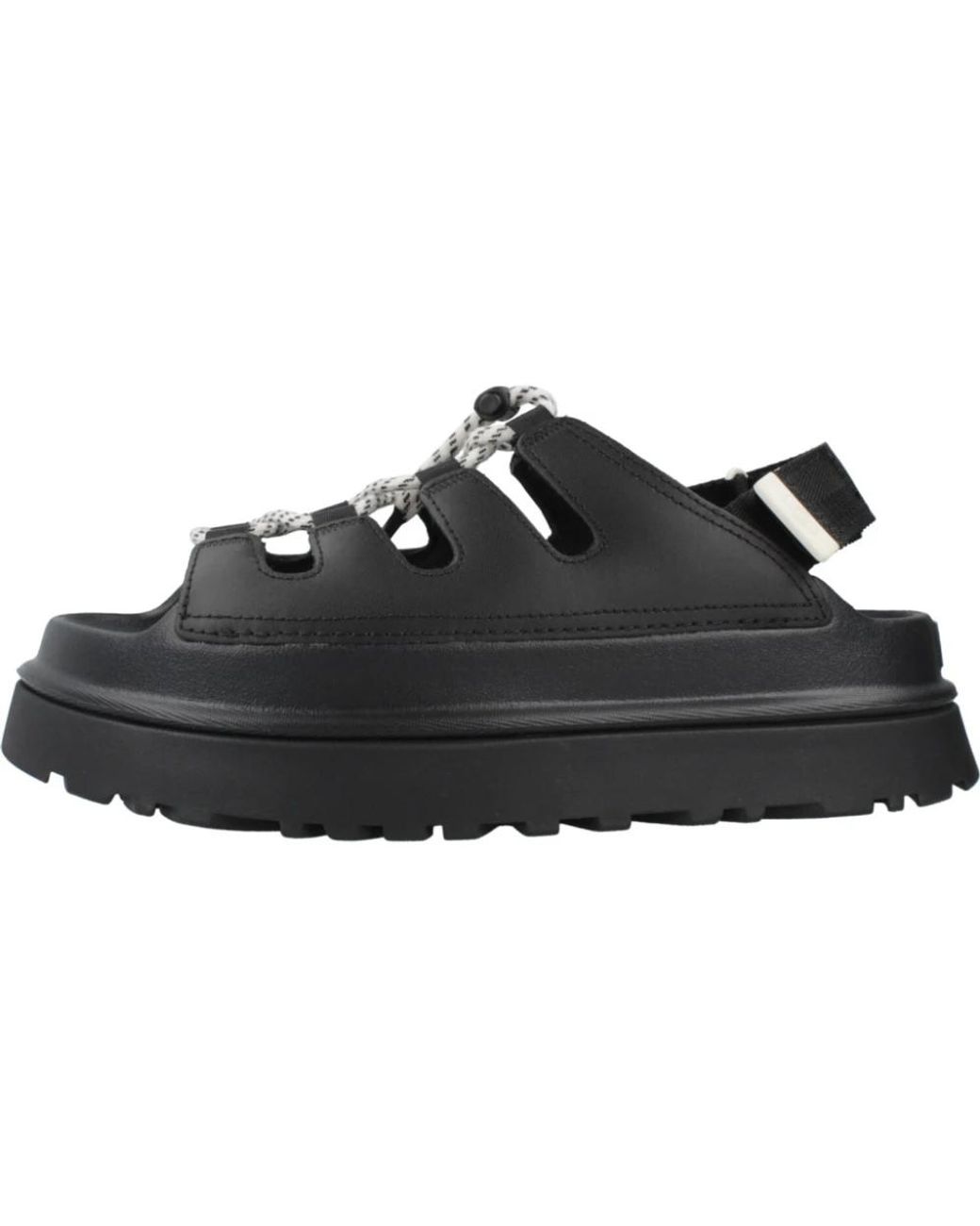 Flat Sandals Ugg de color Black
