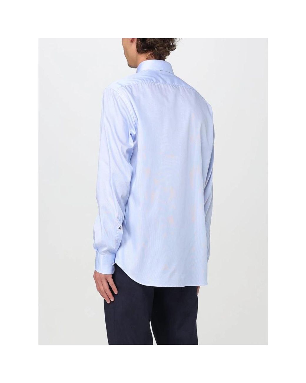 Brooksfield Blue Formal Shirts for men