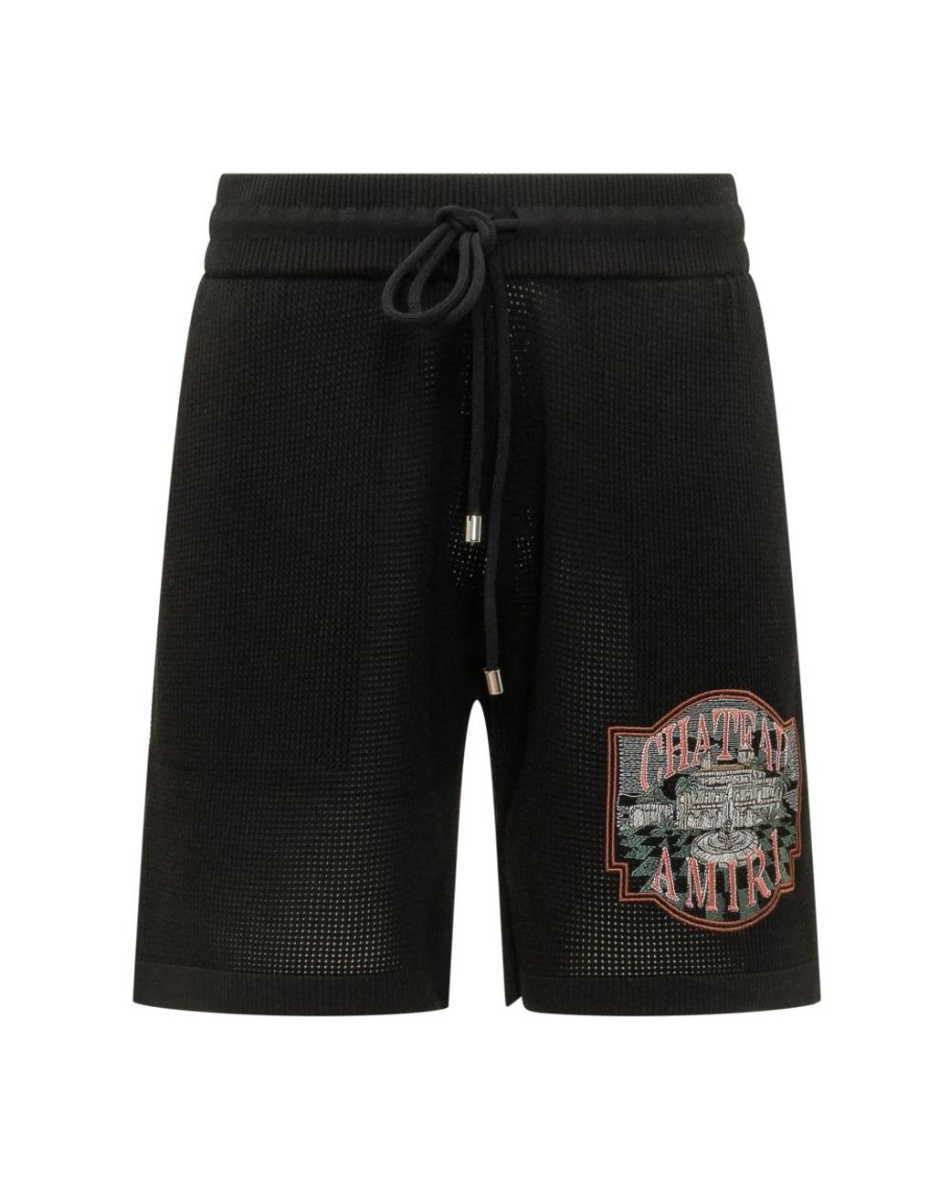 Training Shorts Amiri de hombre de color Black