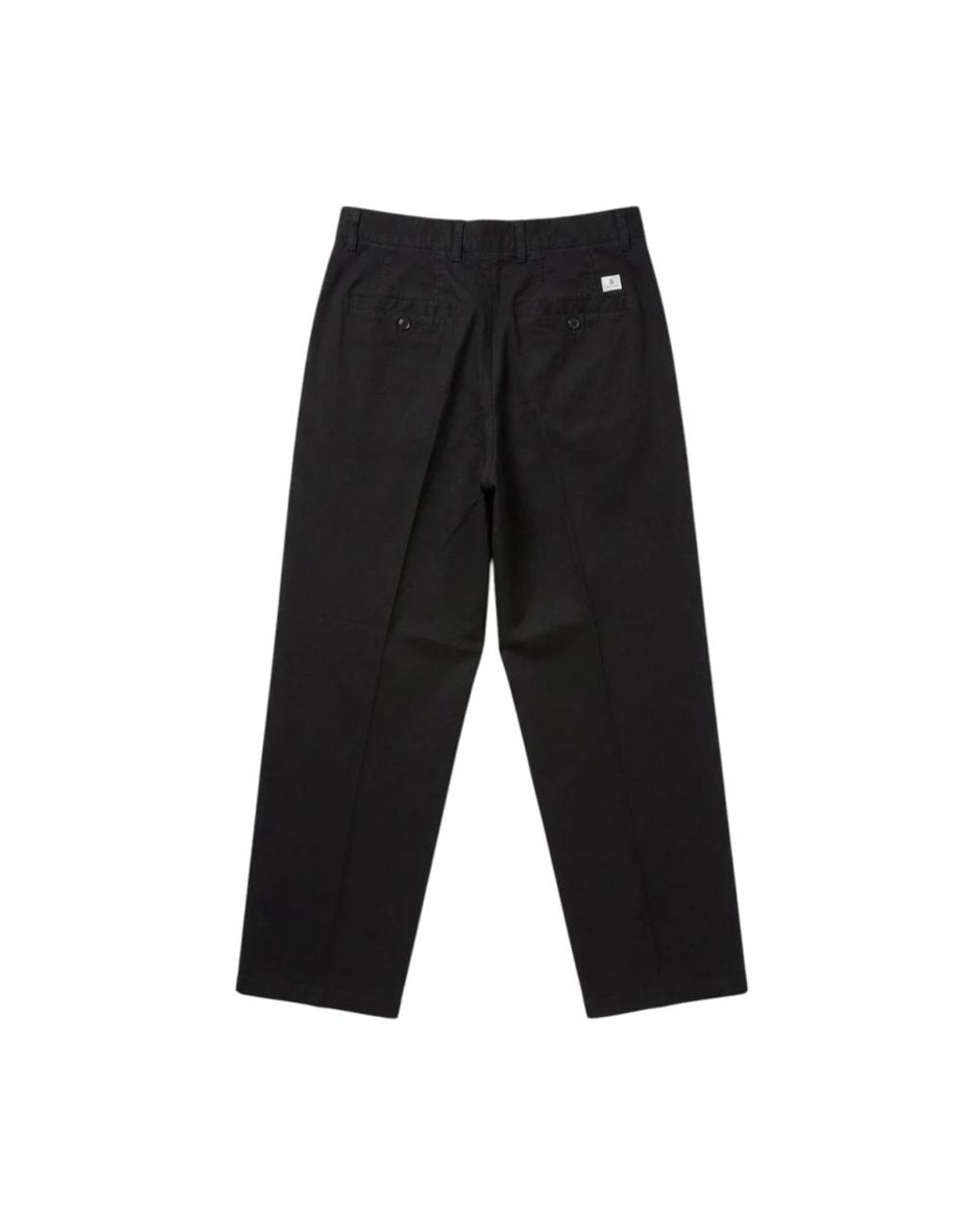 Department 5 Black Straight Trousers for men