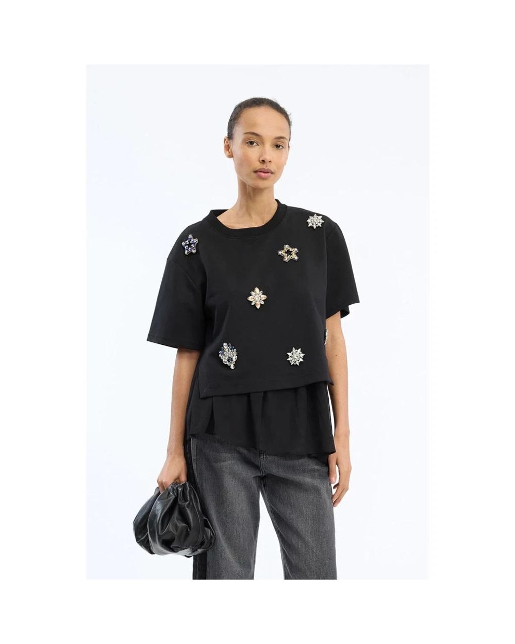 Munthe Black T-Shirts