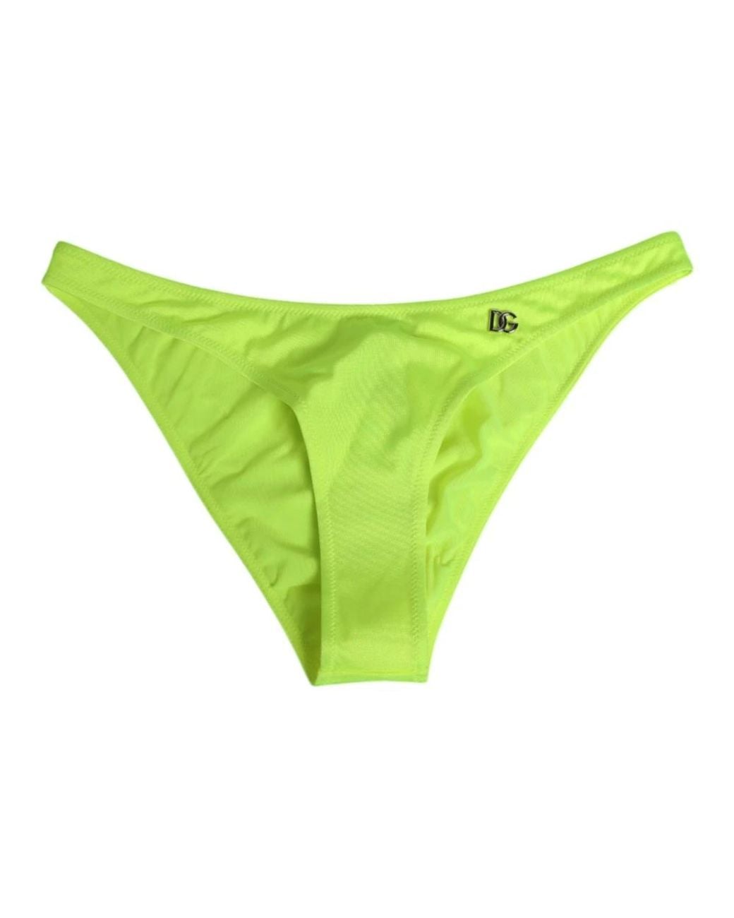 Dolce & Gabbana Green Bikinis