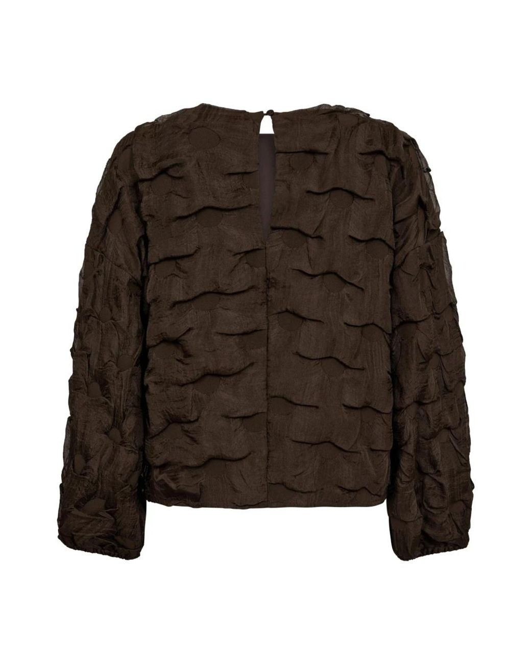 Blouses co'couture en coloris Brown