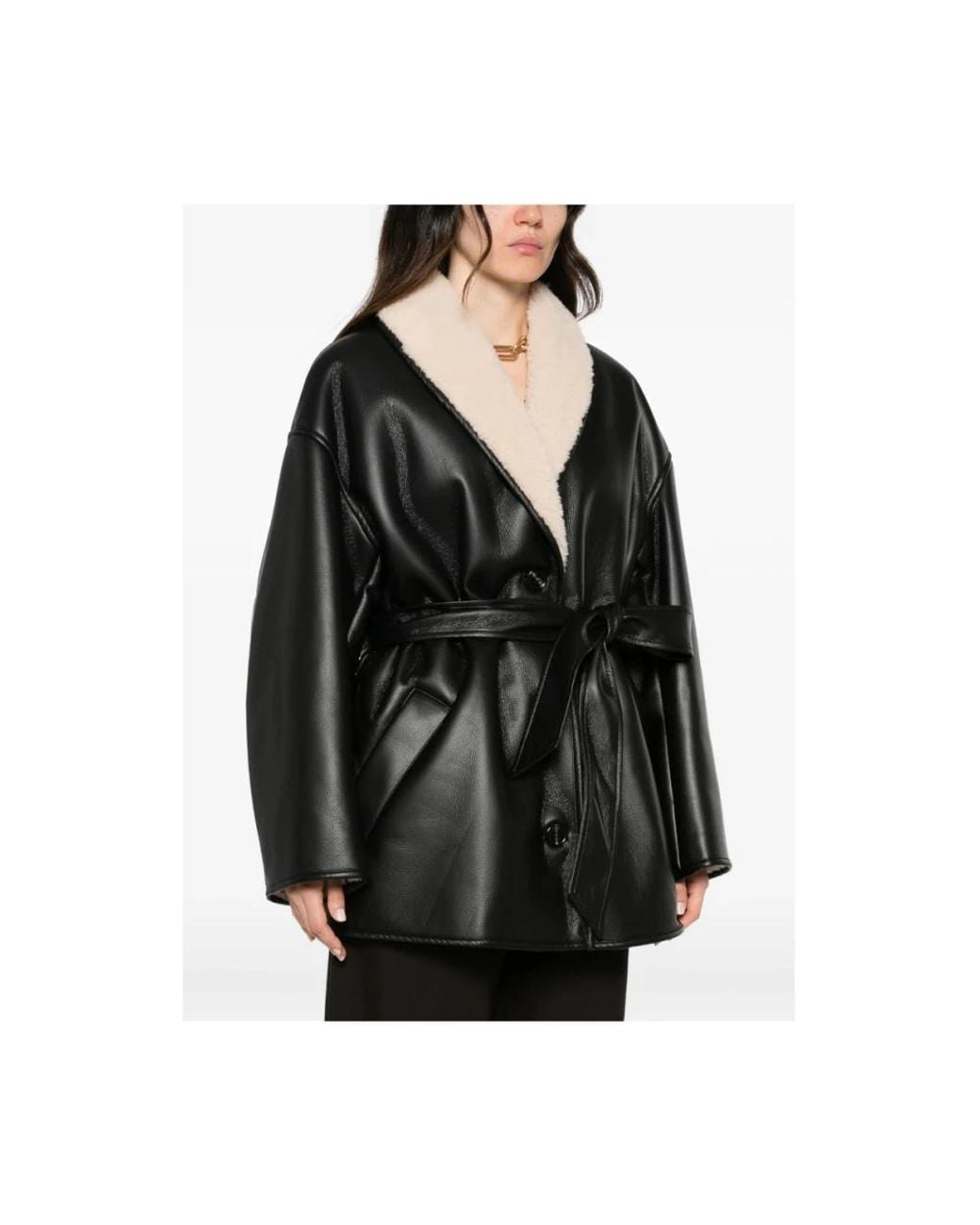 Stand Studio Black Leather Jackets