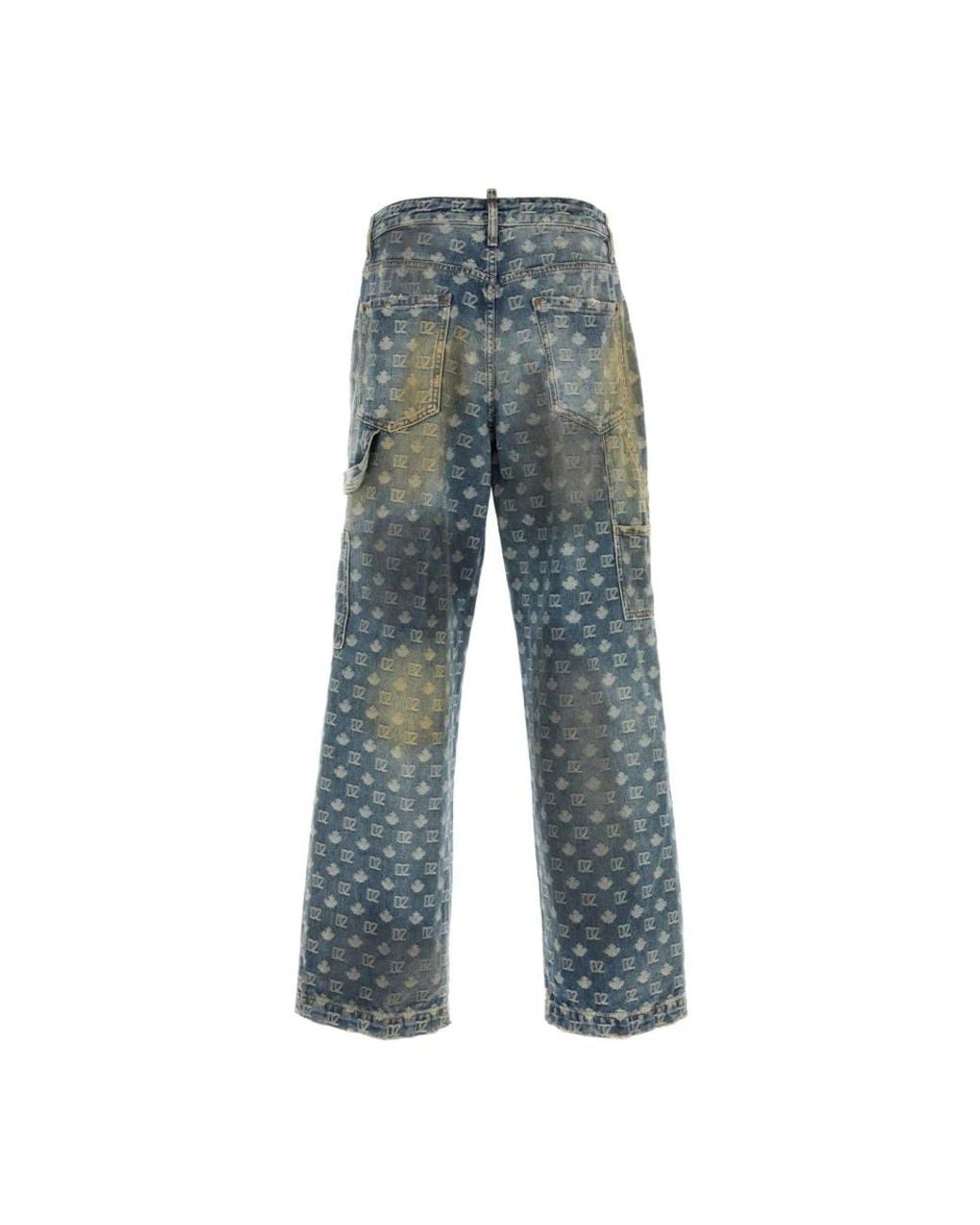 DSquared² Blue Straight Fit Jeans for men