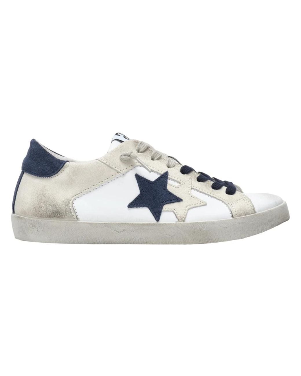 2 Star Sneakers in Blue für Herren