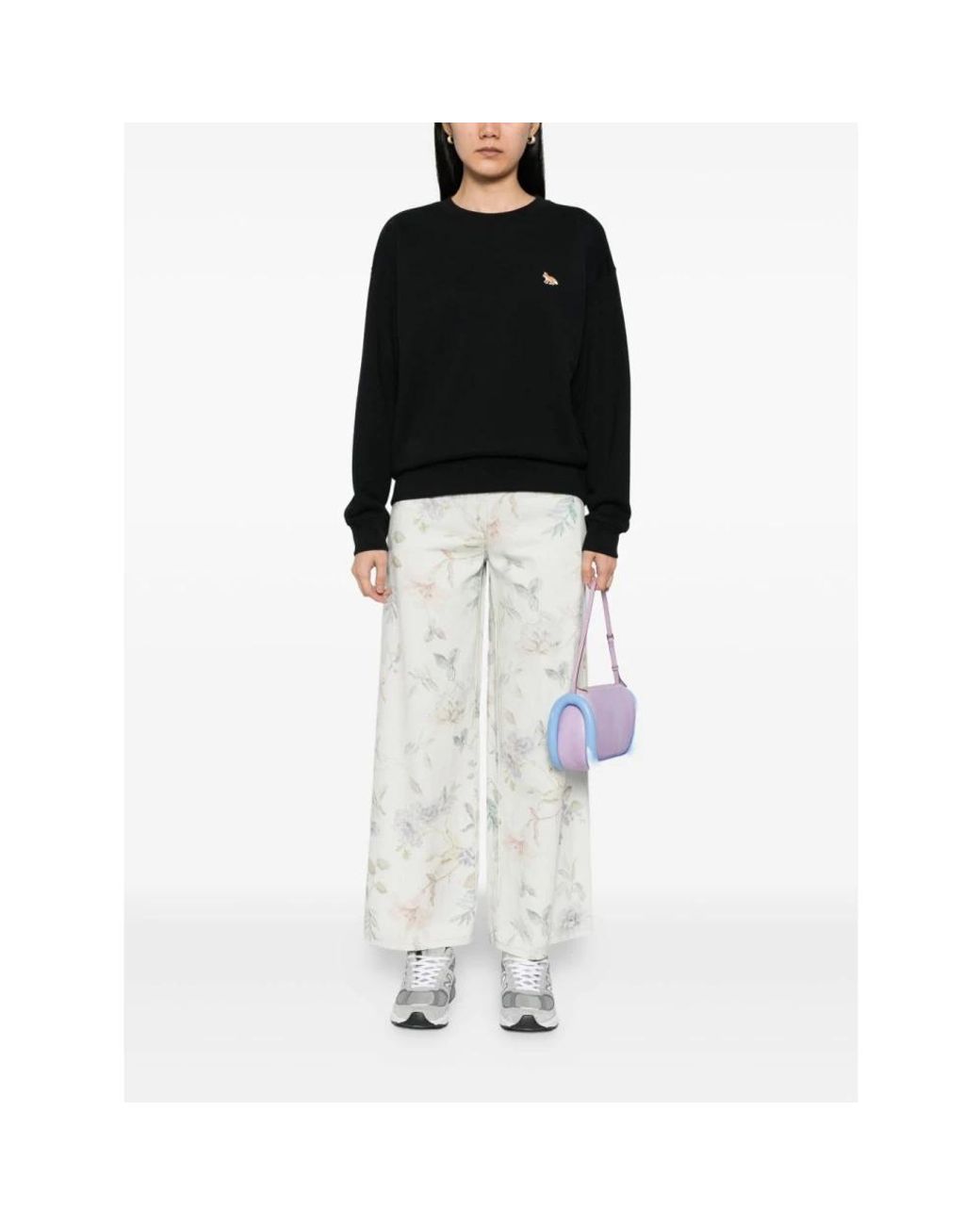 Maison Kitsuné Black Sweatshirts