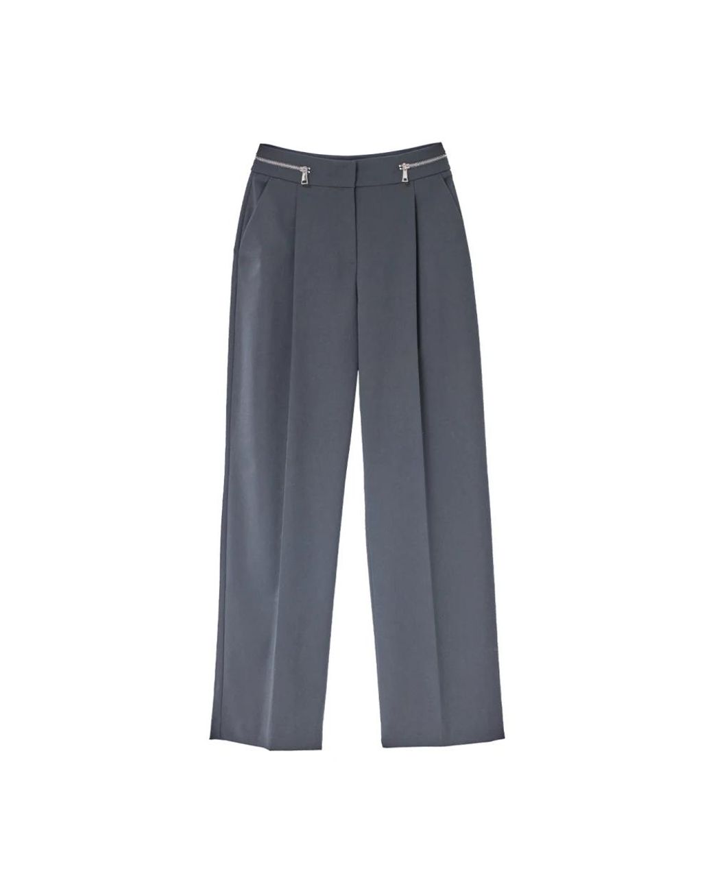 Karl Lagerfeld Blue Wide Trousers