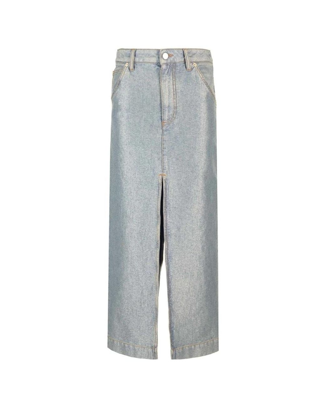 DARKPARK Gray Denim Skirts