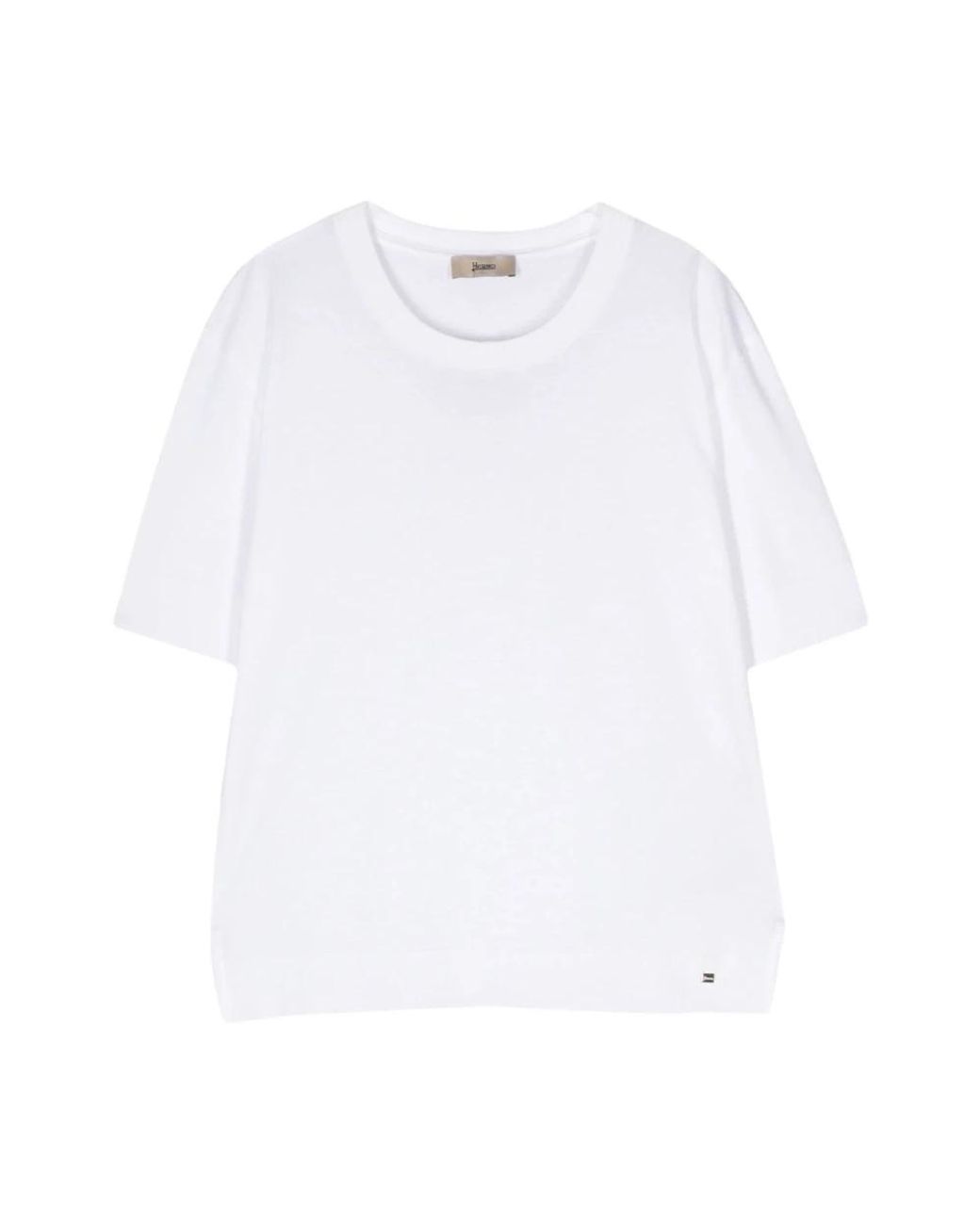 Herno White T-Shirts