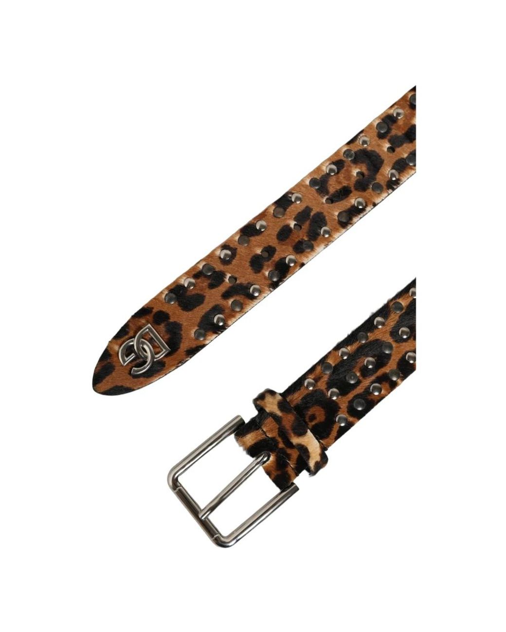 Dolce & Gabbana Black Belts