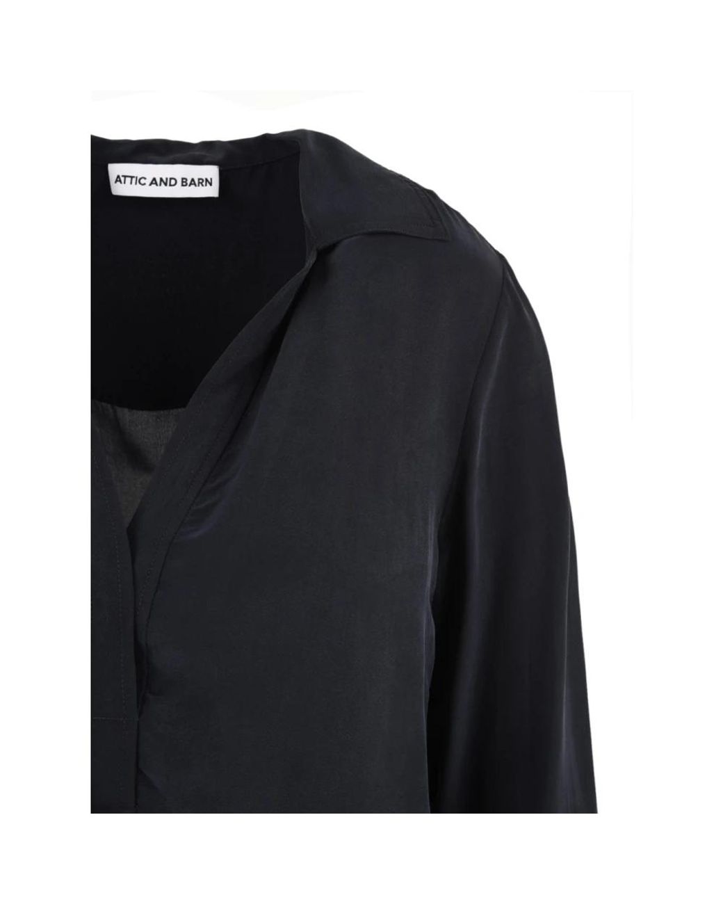 Attic And Barn Black Blouses