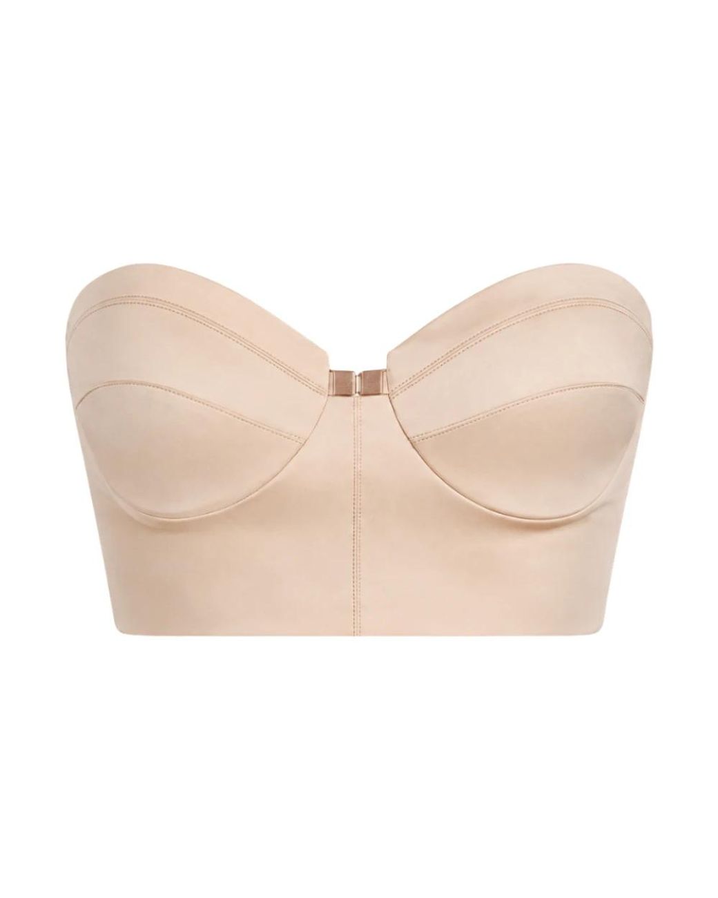 Elisabetta Franchi Natural Sleeveless Tops