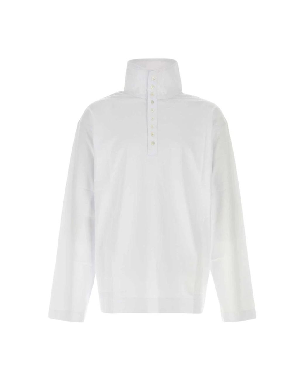 Dries Van Noten White Long Sleeve T-Shirts for men