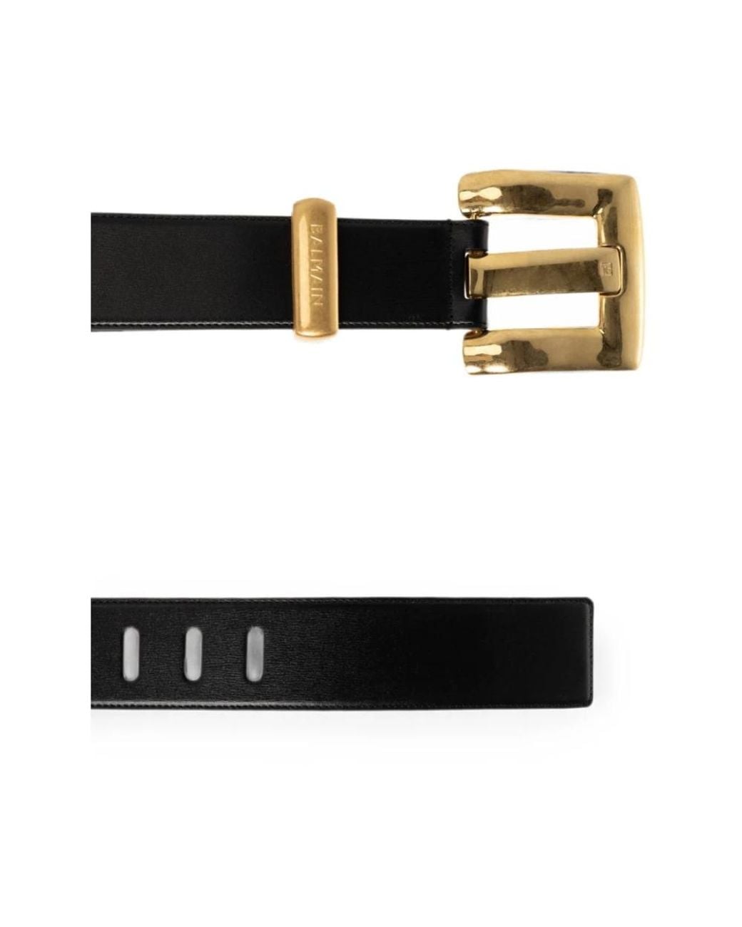 Belts Balmain de color Black