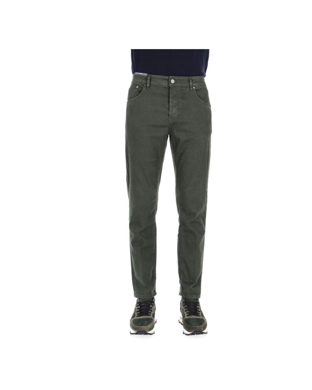 PT Torino Gray Slim-Fit Jeans for men
