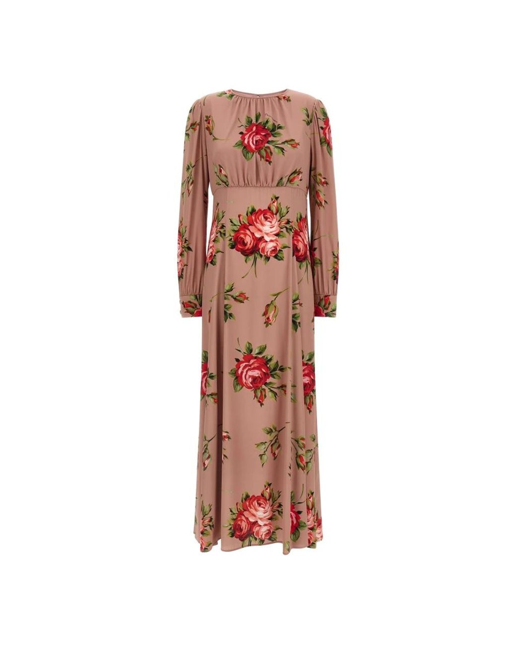 Dolce & Gabbana Brown Maxi Dresses