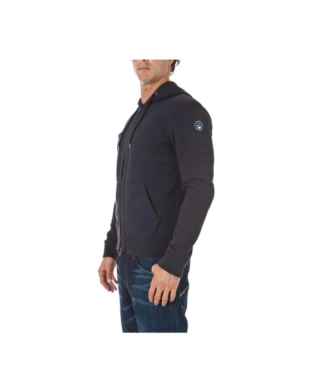 Armani Jeans Blue Zip-Throughs for men