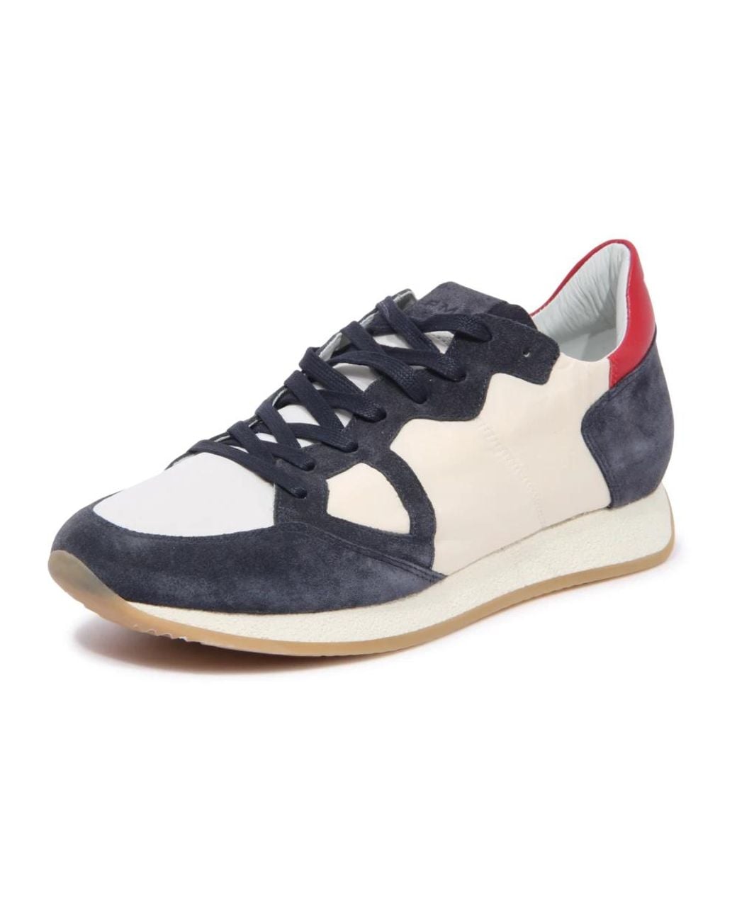 Philippe Model Blue Sneakers for men