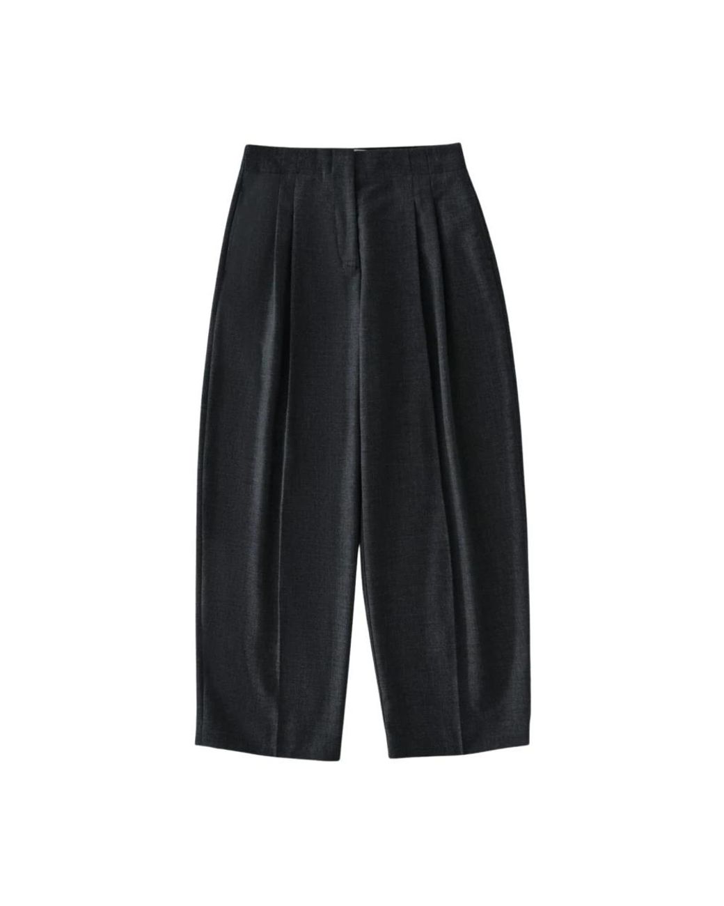 Studio Nicholson Black Tapered Trousers