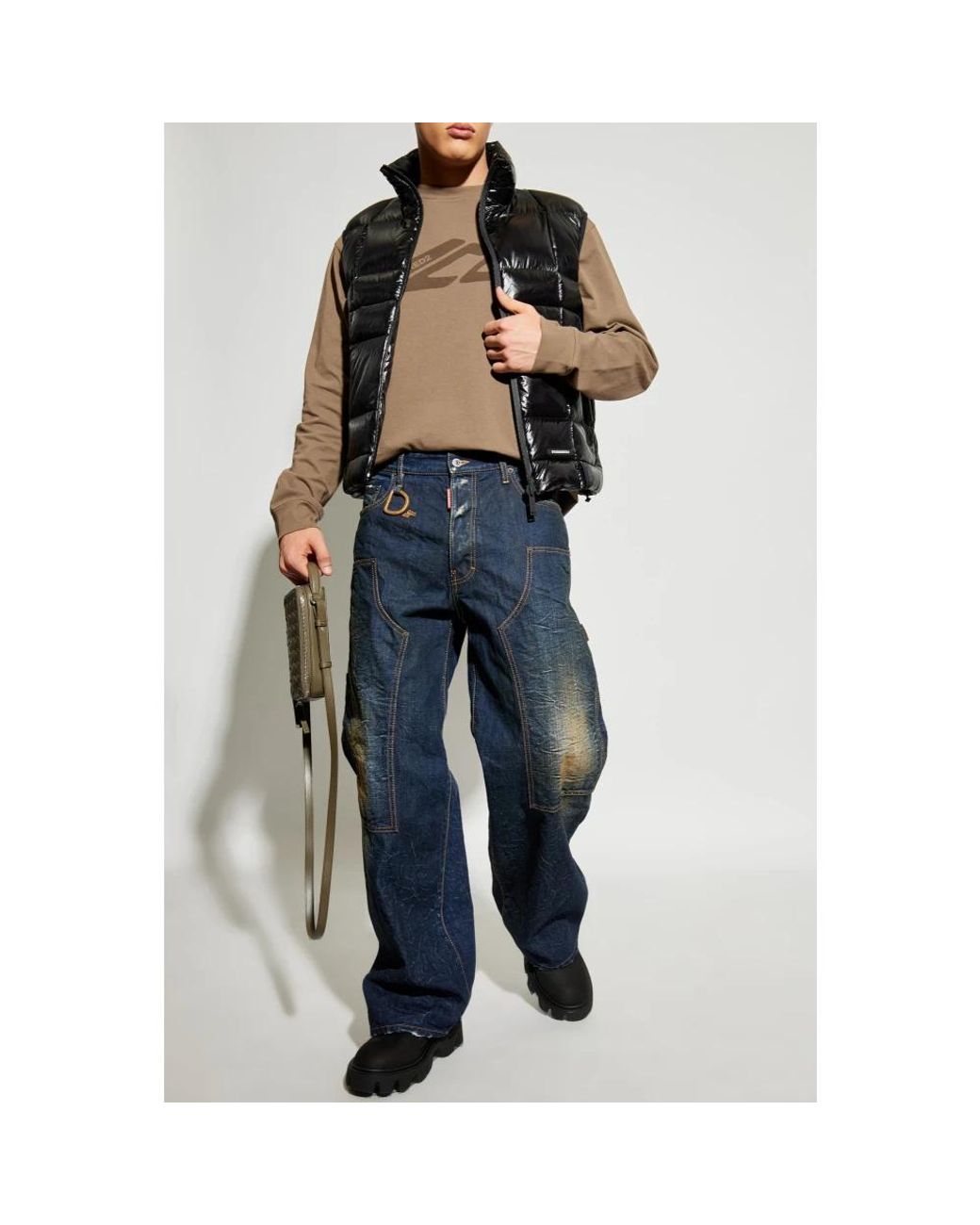 DSquared² Blue Straight Jeans for men