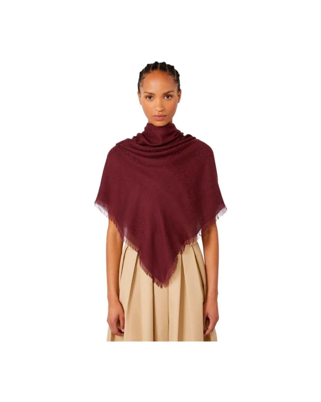 Weekend by Maxmara Purple Winter Scarves