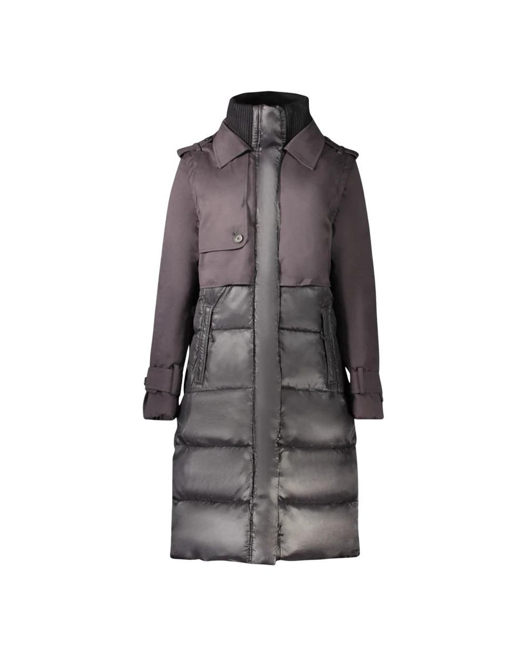 Desigual Gray Down Coats