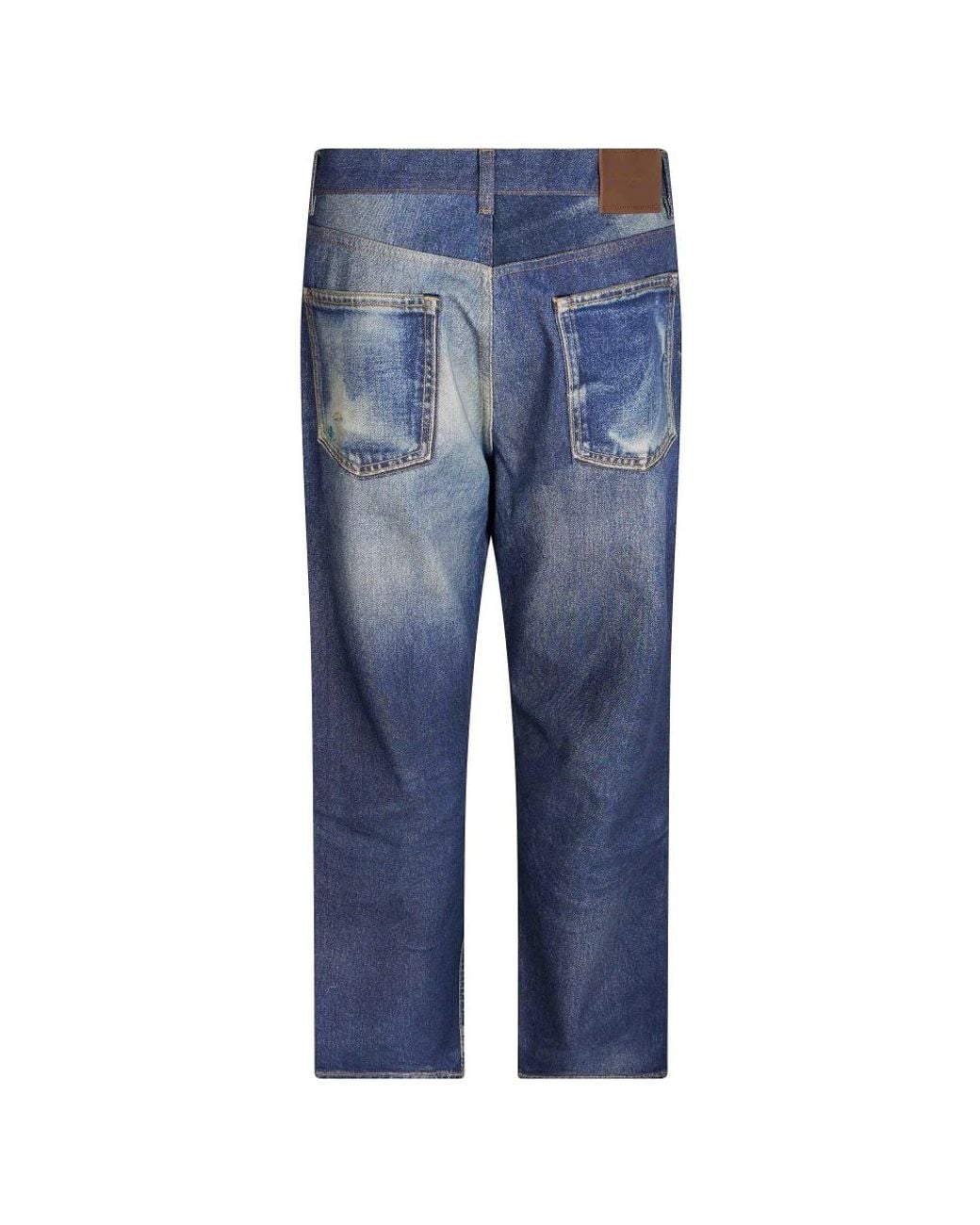 Our Legacy Blue Straight Fit Jeans for men
