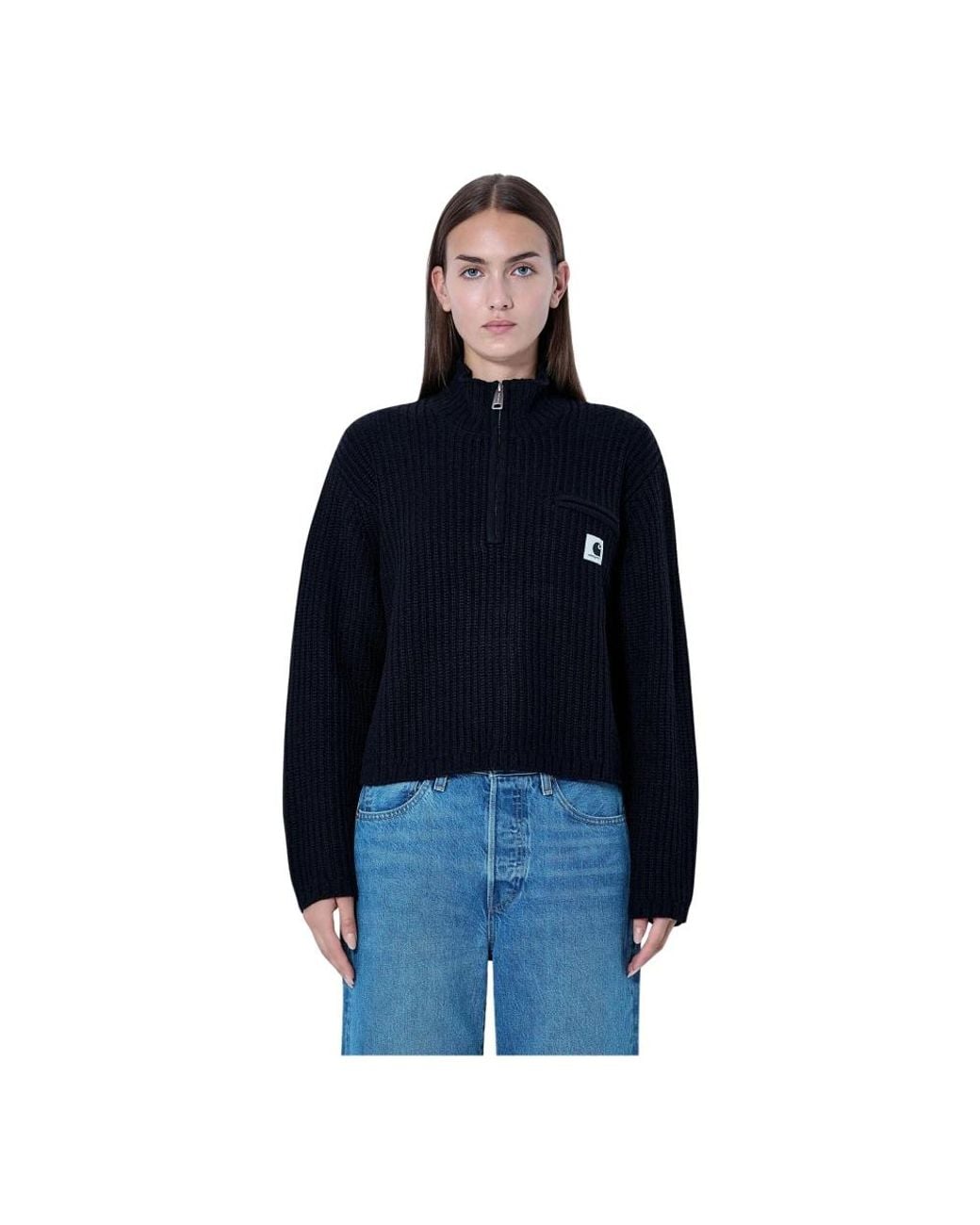 Carhartt Blue Turtlenecks