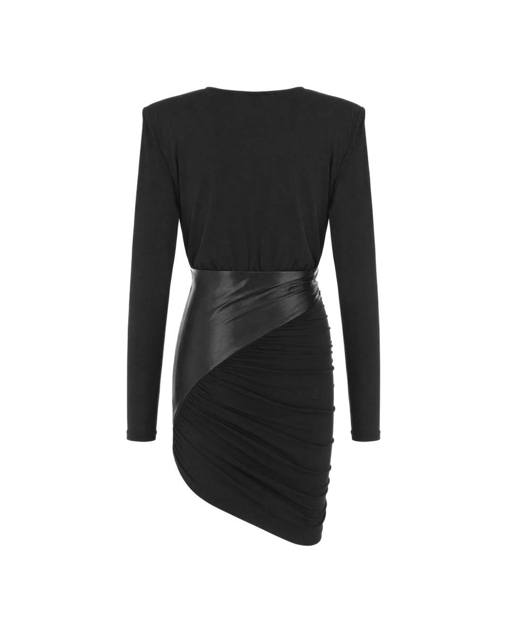 ANDAMANE Black Short Dresses
