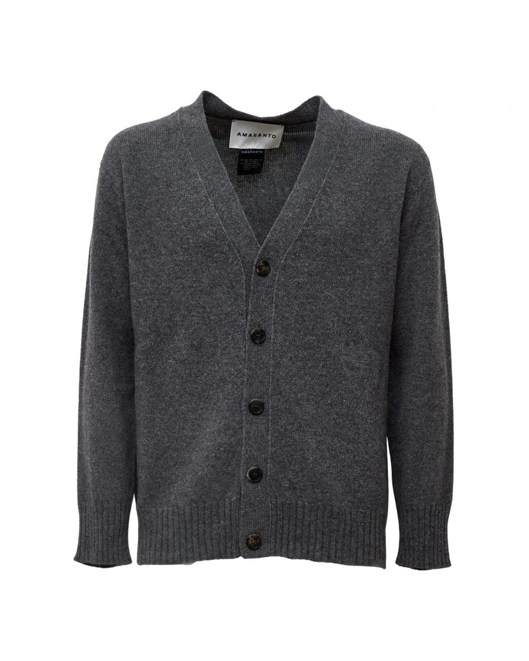 Cardigans Amaranto de hombre de color Black