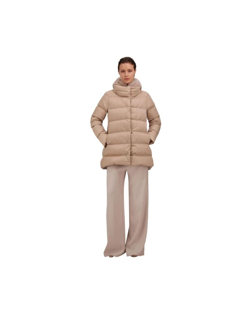 Down Jackets Herno en coloris Natural