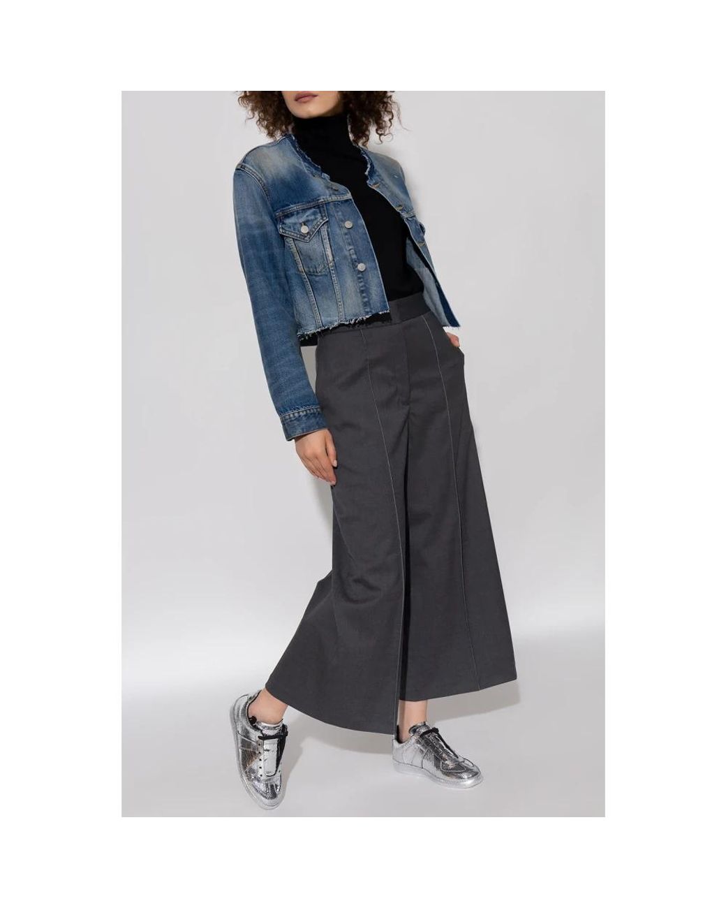 Maison Margiela Blue Turtlenecks